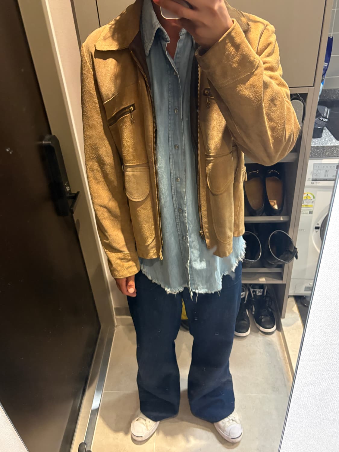 70s sears 스웨이드 자켓 상품이미지1