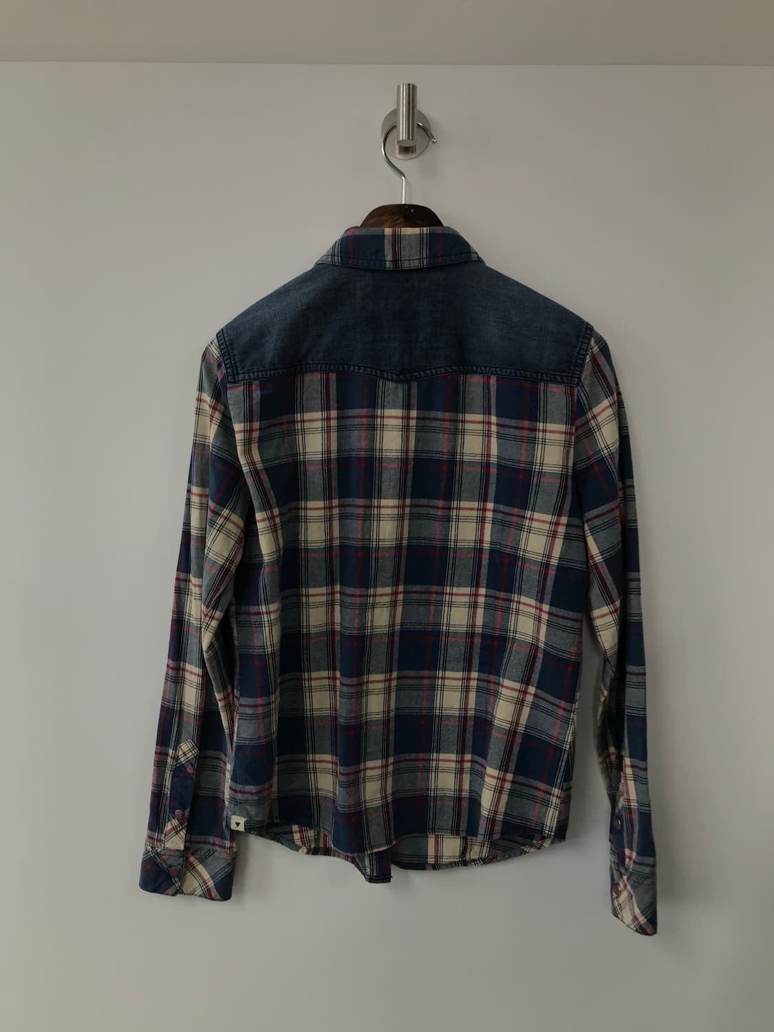 게스 포켓 체크 웨스턴 셔츠 상품이미지3