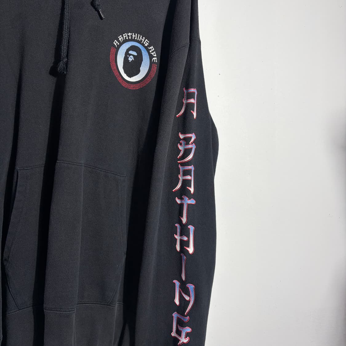 베이프 블랙 후드티 (무료배송) 상품이미지2