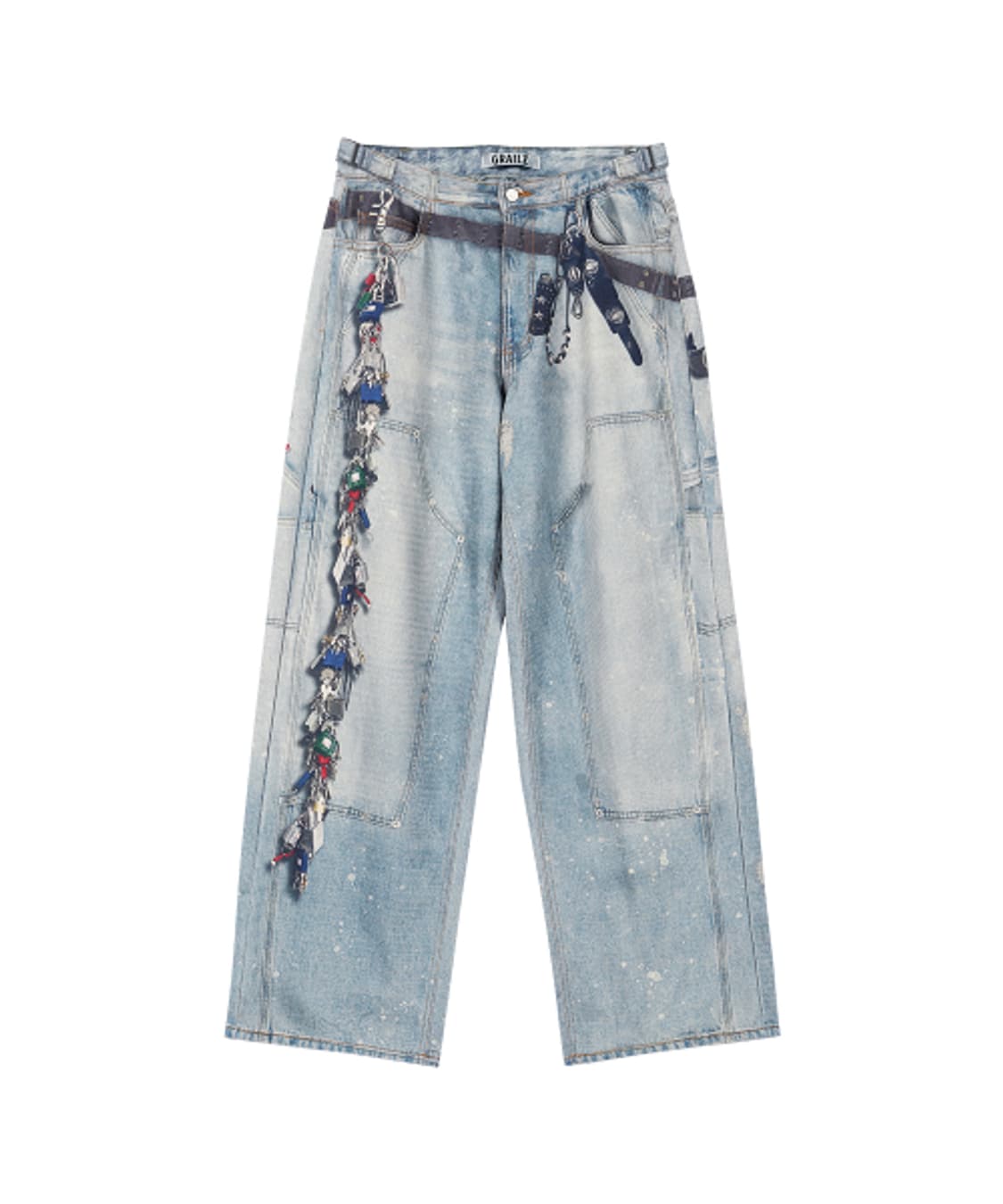 그레일즈 키체인 일루젼 데님 팬츠 상품이미지1