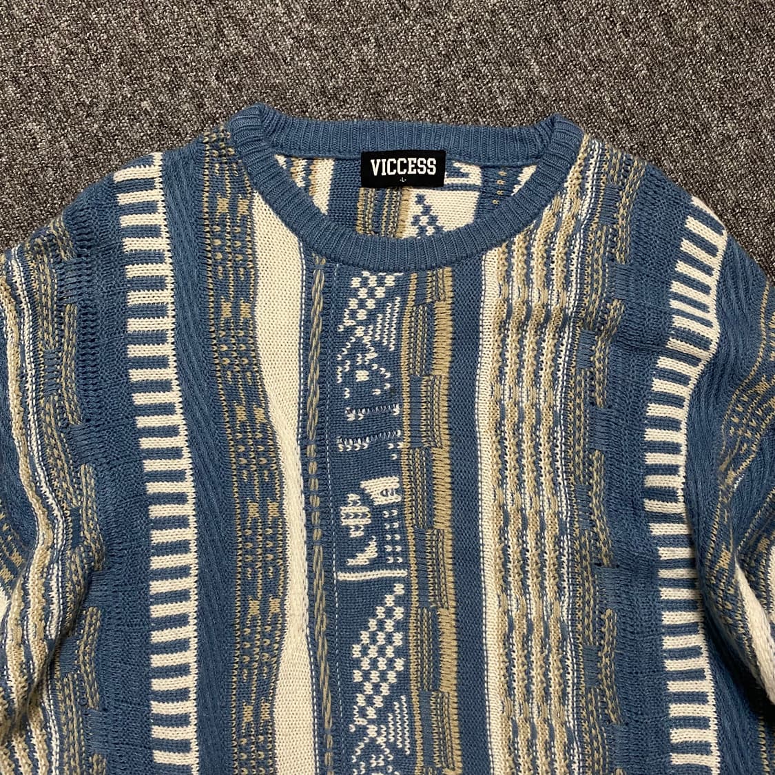 🌊 3D cable knit 상품이미지2