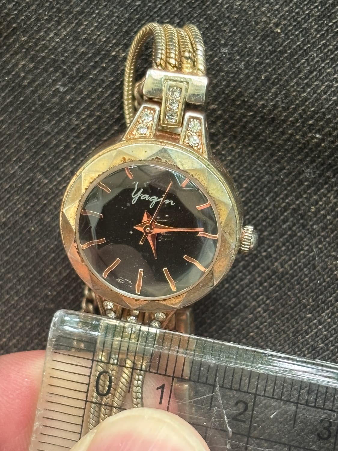 vintage yagin metal watch  상품이미지9