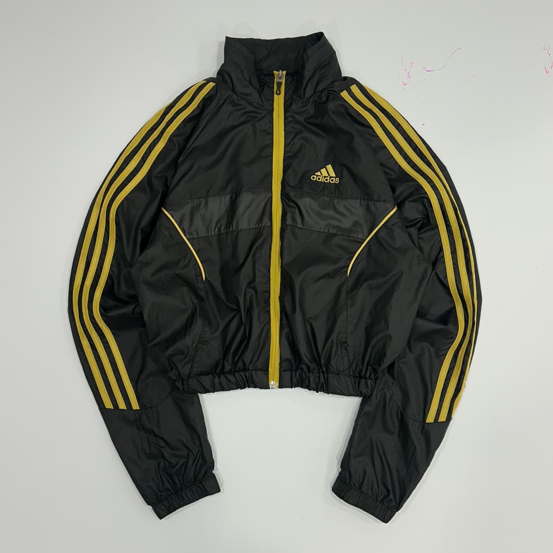 Adidas 아디다스 골트 트랙탑 블랙 크롭 바람막이  상품이미지3