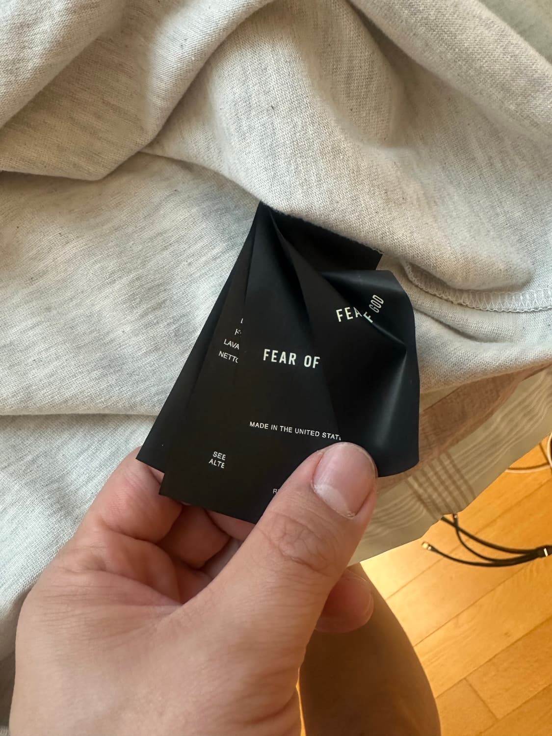 피어오브갓 이터널 티셔츠 L 상품이미지5