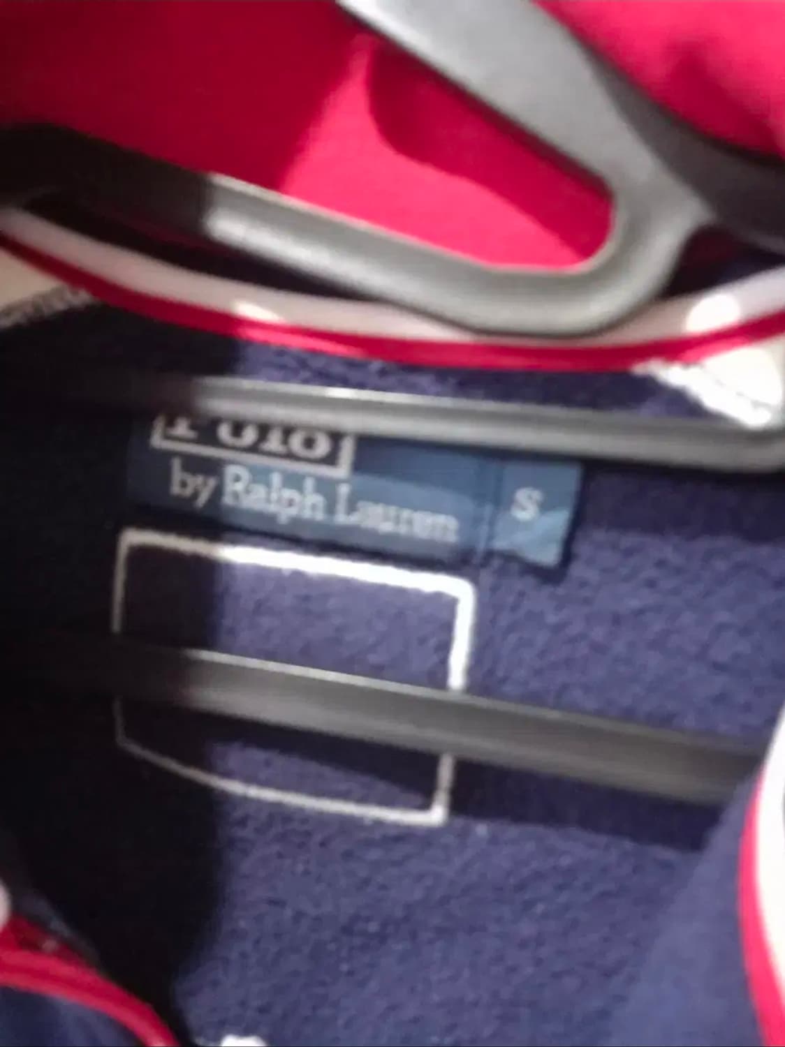 폴로 POLO 빅포니 USA 성조기 레이싱 집업 자켓 90/S 상품이미지4