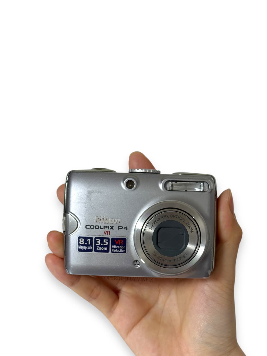 니콘 쿨픽스 P4(Coolpix P4) 빈티지 디지털 카메라 디카 상품이미지3