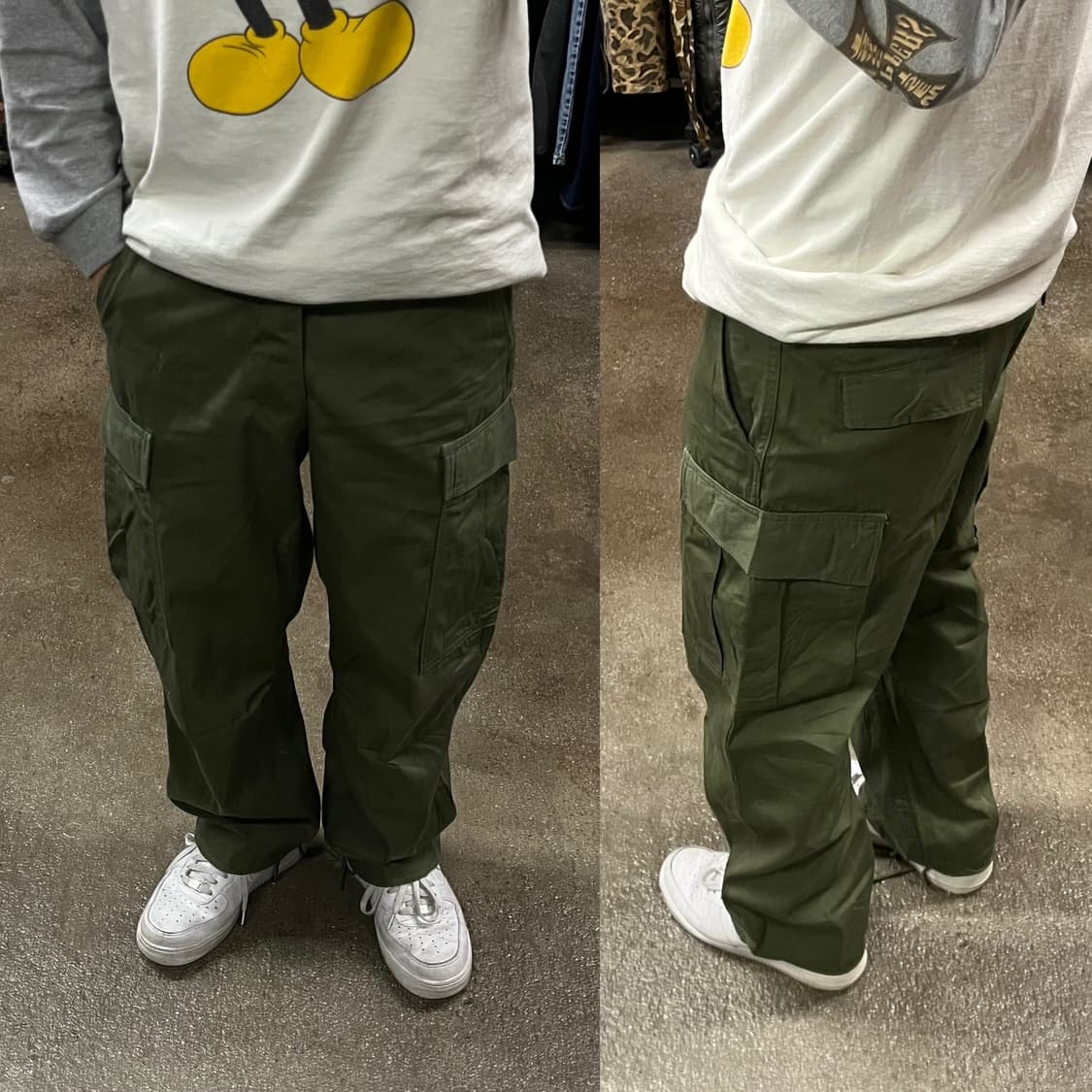 60s 오리지날 미군 정글퍼티그 팬츠 (~30) 상품이미지6