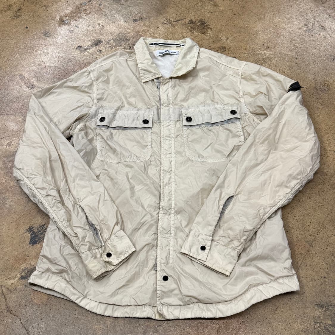 [정품/M] 스톤아일랜드 멀티포켓 나일론 자켓 셔츠 b17 상품이미지2