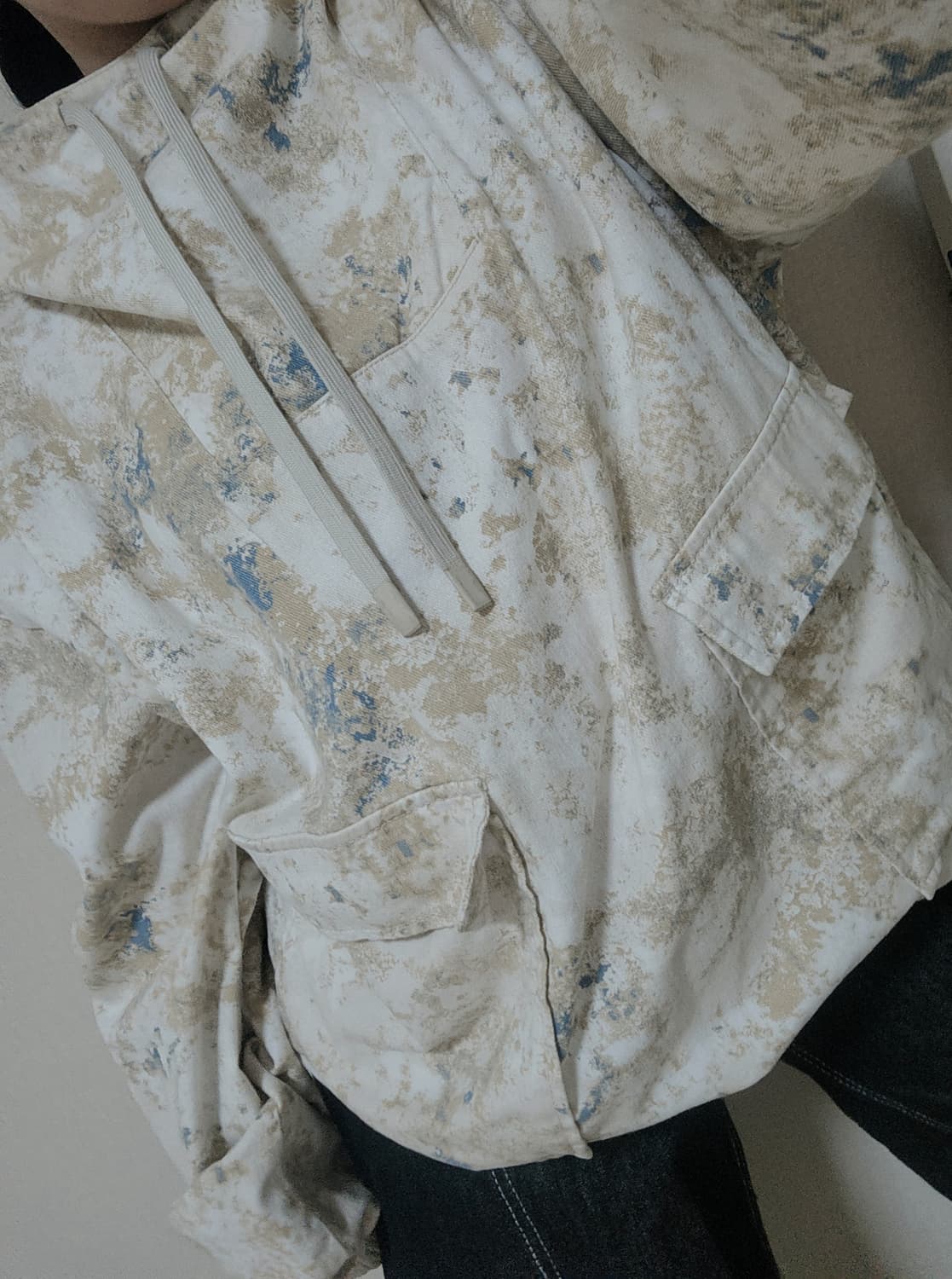 ZARA dnwr stains art hoodie 상품이미지1