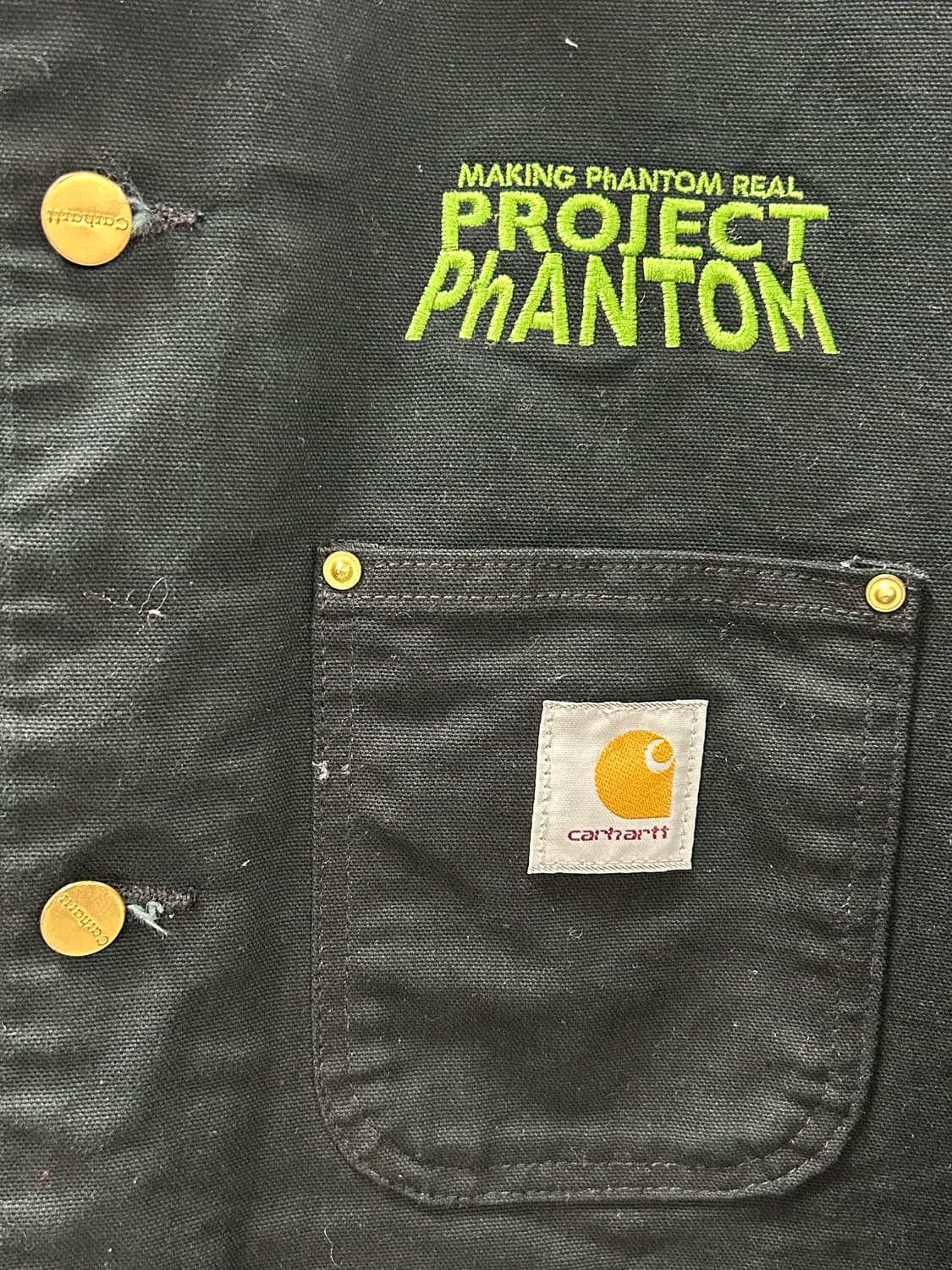 빈티지 칼하트 블랑켓 캔버스 초어 워크 자켓 [52R] 상품이미지2