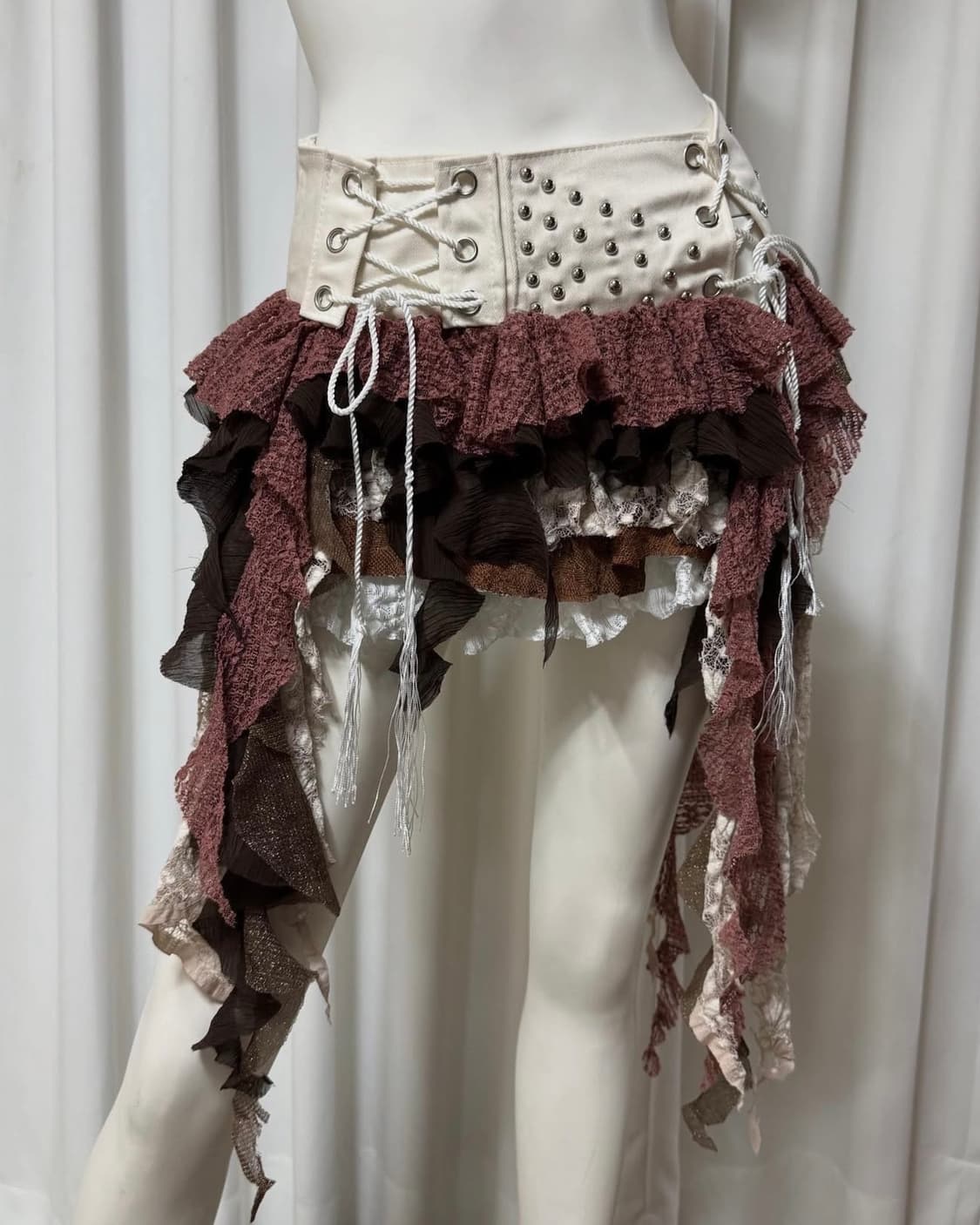 빈티지 갸루 페어리 st 커스텀 스커트 상품이미지3