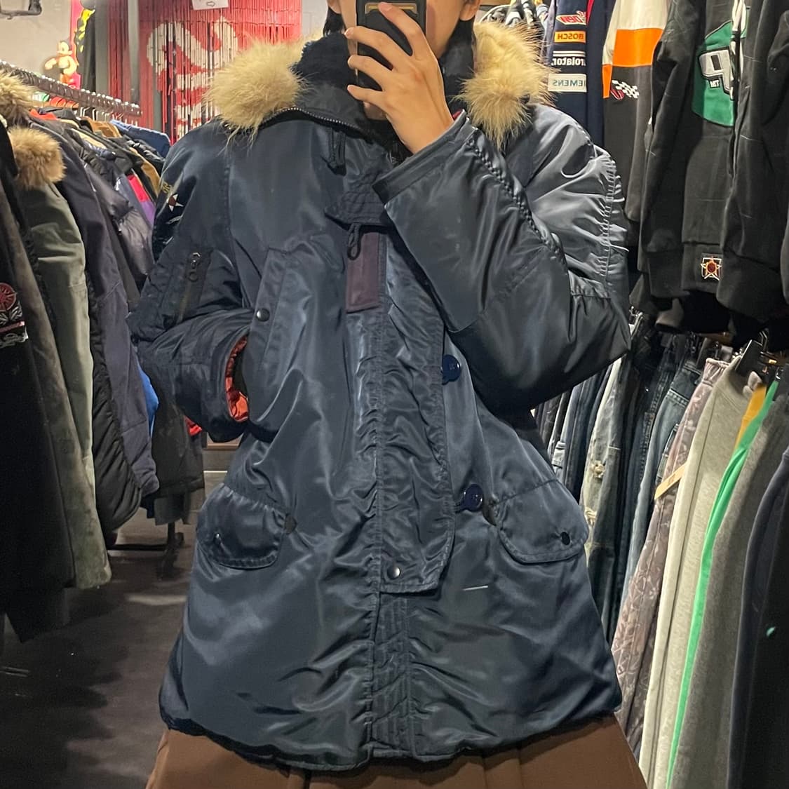 [IM] HOPE MFG 미군 N-3B 네이비 퍼후드 헤비자켓 상품이미지3