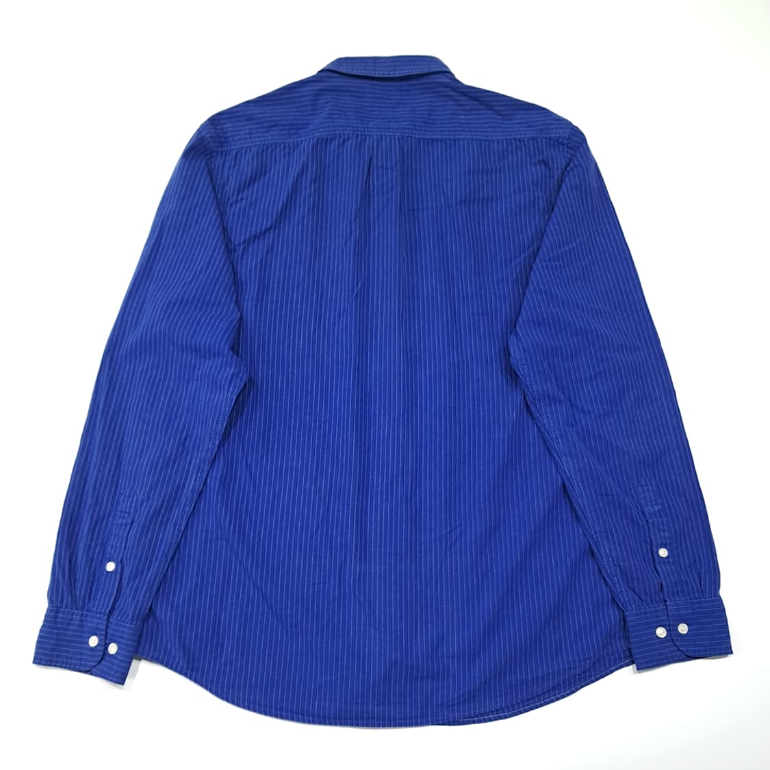 CL825 2XL 리 LEE 도트 스트라이프 버튼다운 블루 셔츠 남방 상품이미지7