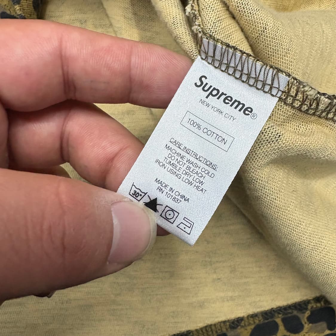 (100)슈프림레오파드나시 상품이미지4