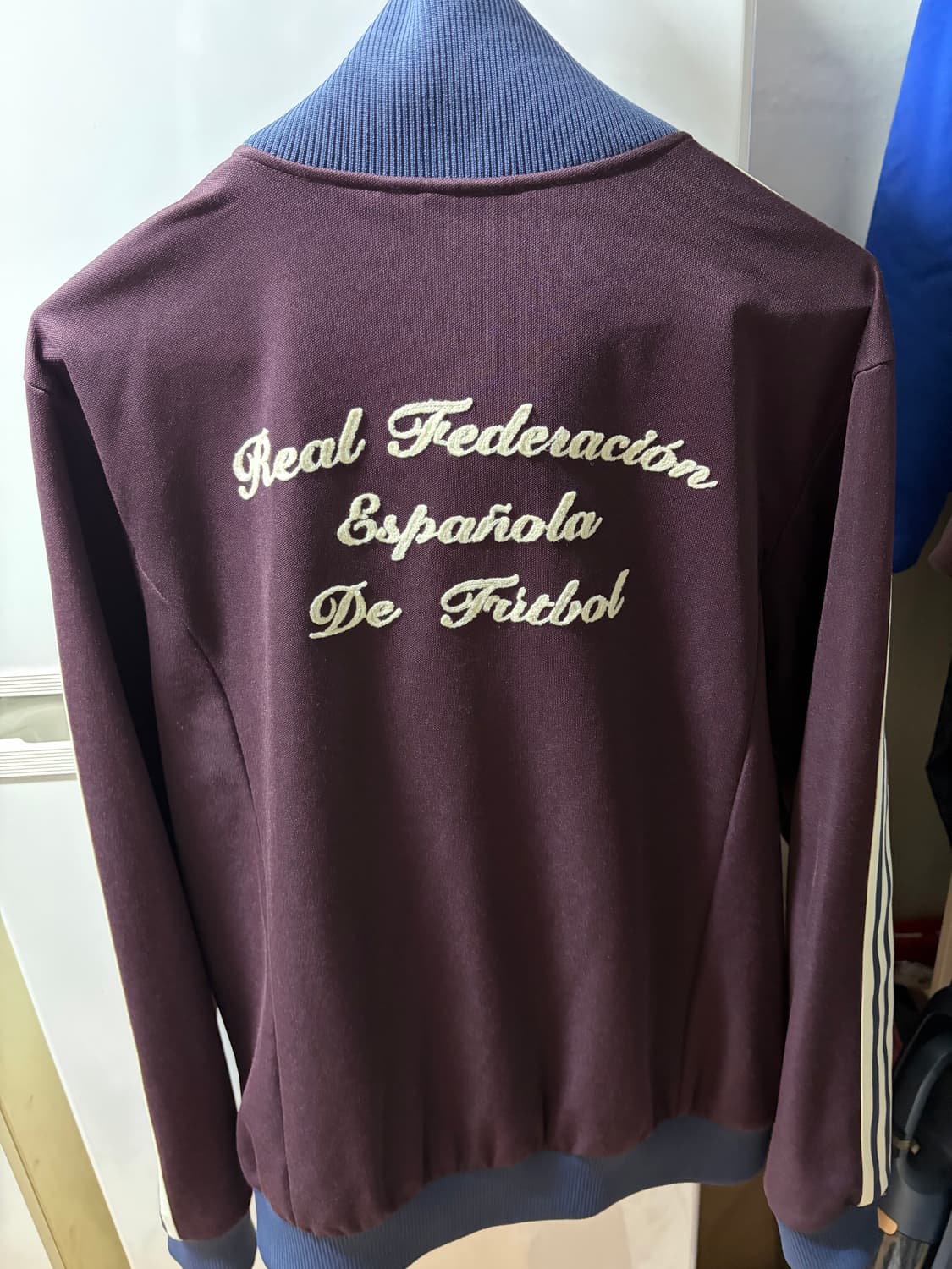 아디다스 스페인 베켄바우어 트랙탑 L 판매합니다 상품이미지2