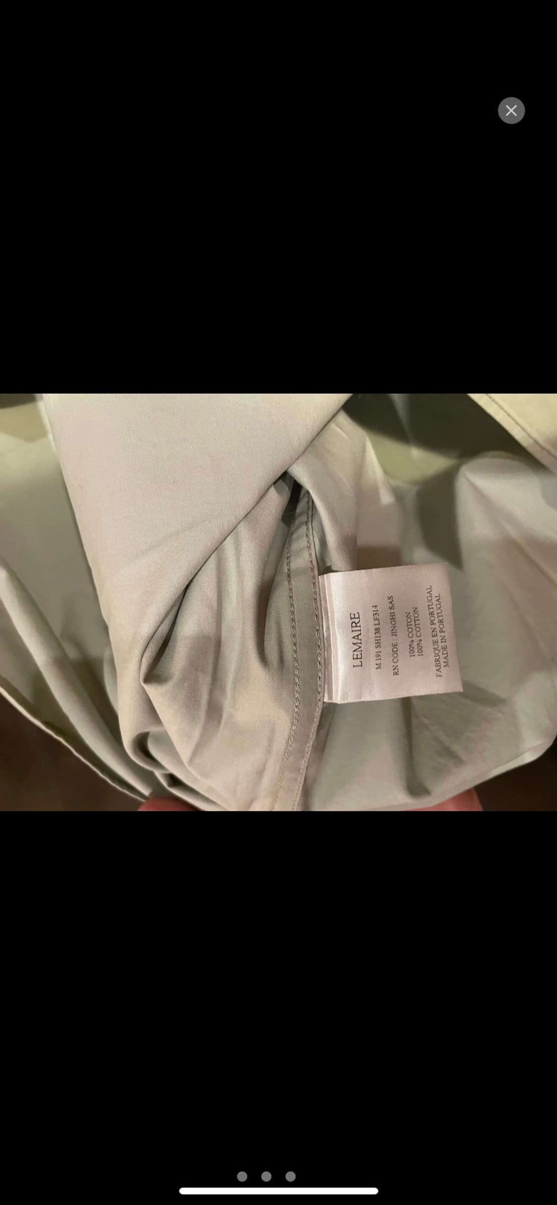 르메르 쓰리쿼터 셔츠 48 상품이미지3