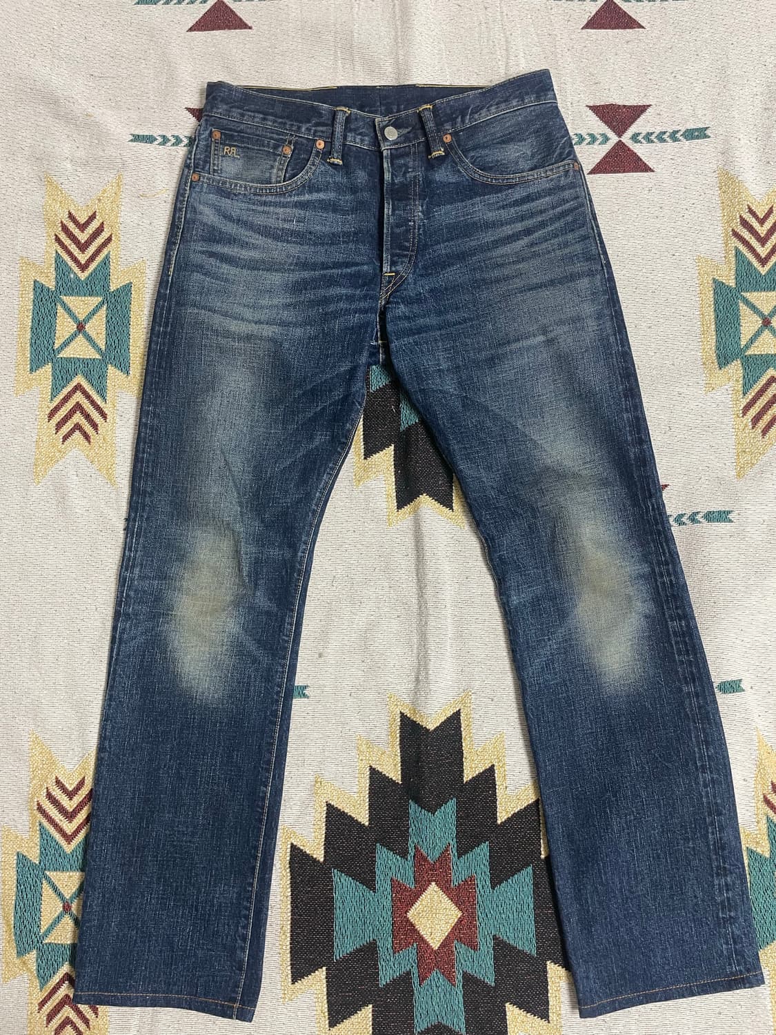 RRL 로우스트레이트 워싱진(32x32) 상품이미지1