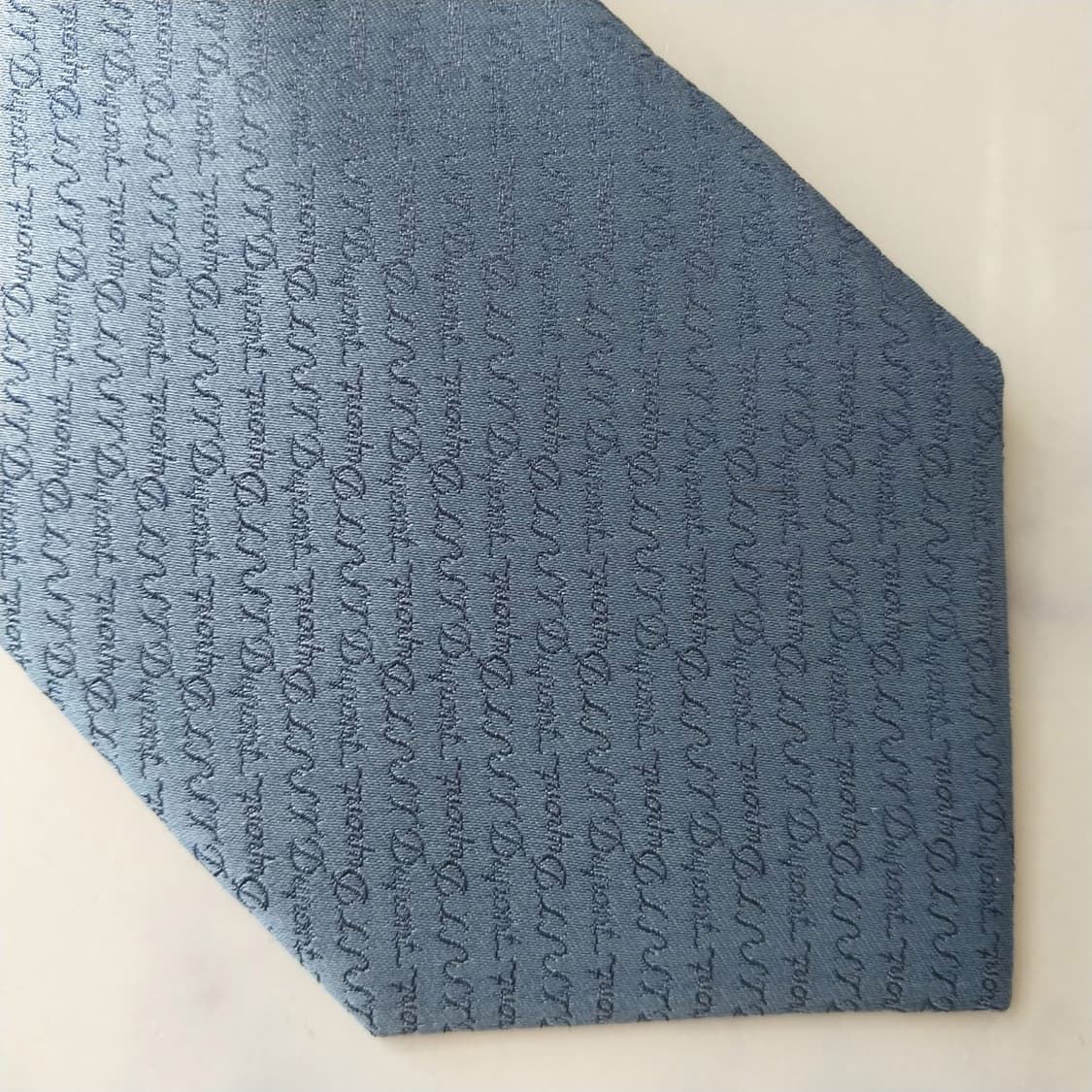 에스.티. 듀퐁 실크 로고 패턴 넥타이 8.7cm A+등급 K2357 상품이미지6