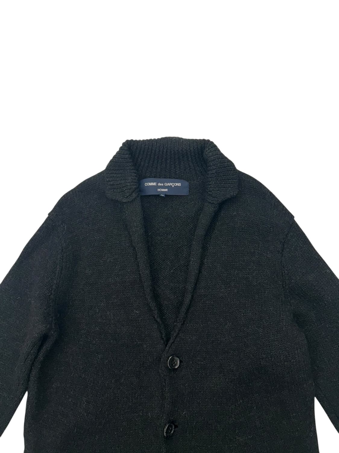 꼼데가르송 옴므 울 니트 가디건 상품이미지3