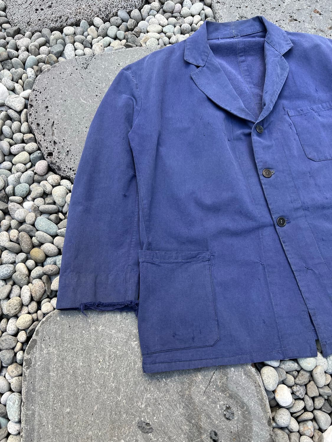 OLD VINTAGE FADED DISTRESSED 프렌치워크자켓 상품이미지4