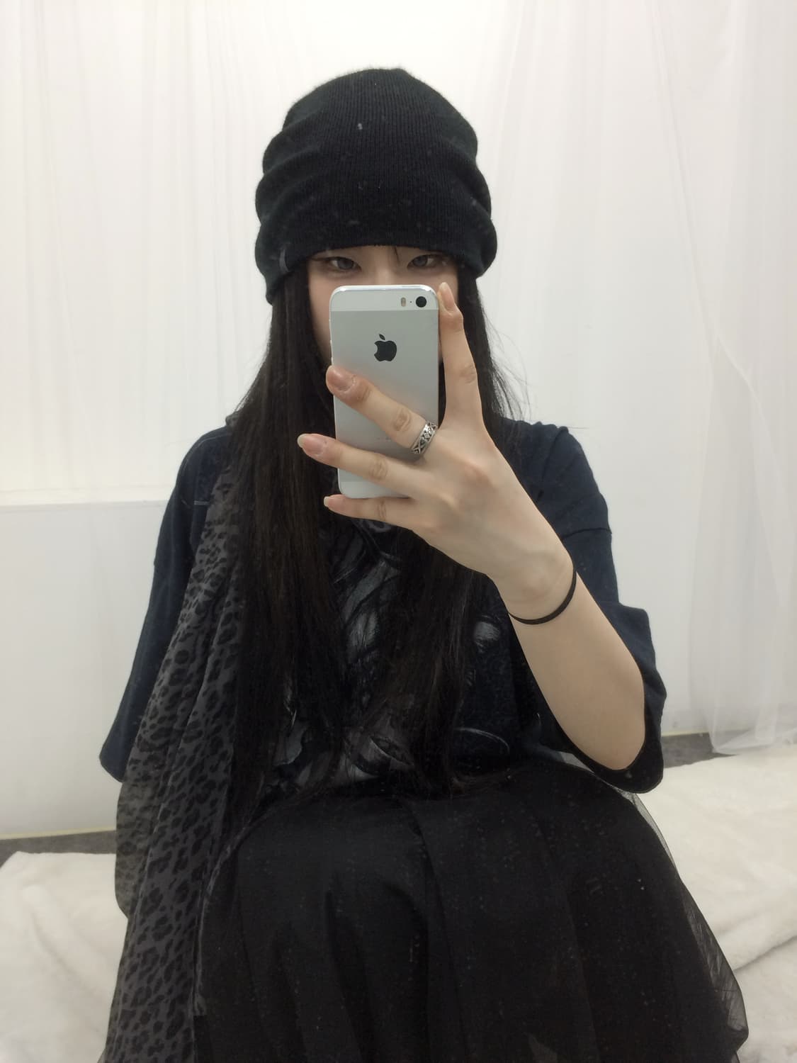 🪽스컬 펑크 블랙 모리 세트🪽 상품이미지3