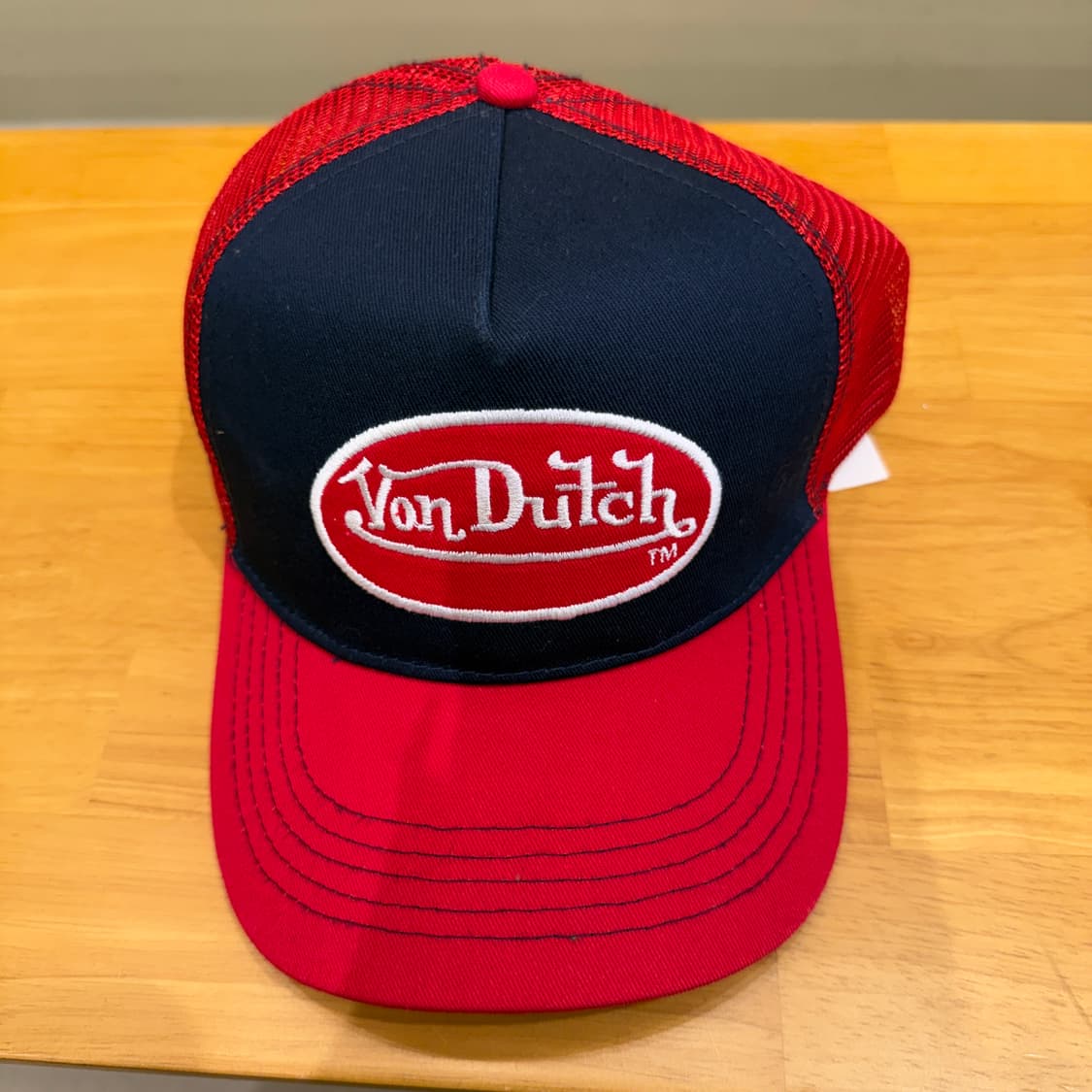 본더치 레드 로고 트러커 캡 U1014 상품이미지2