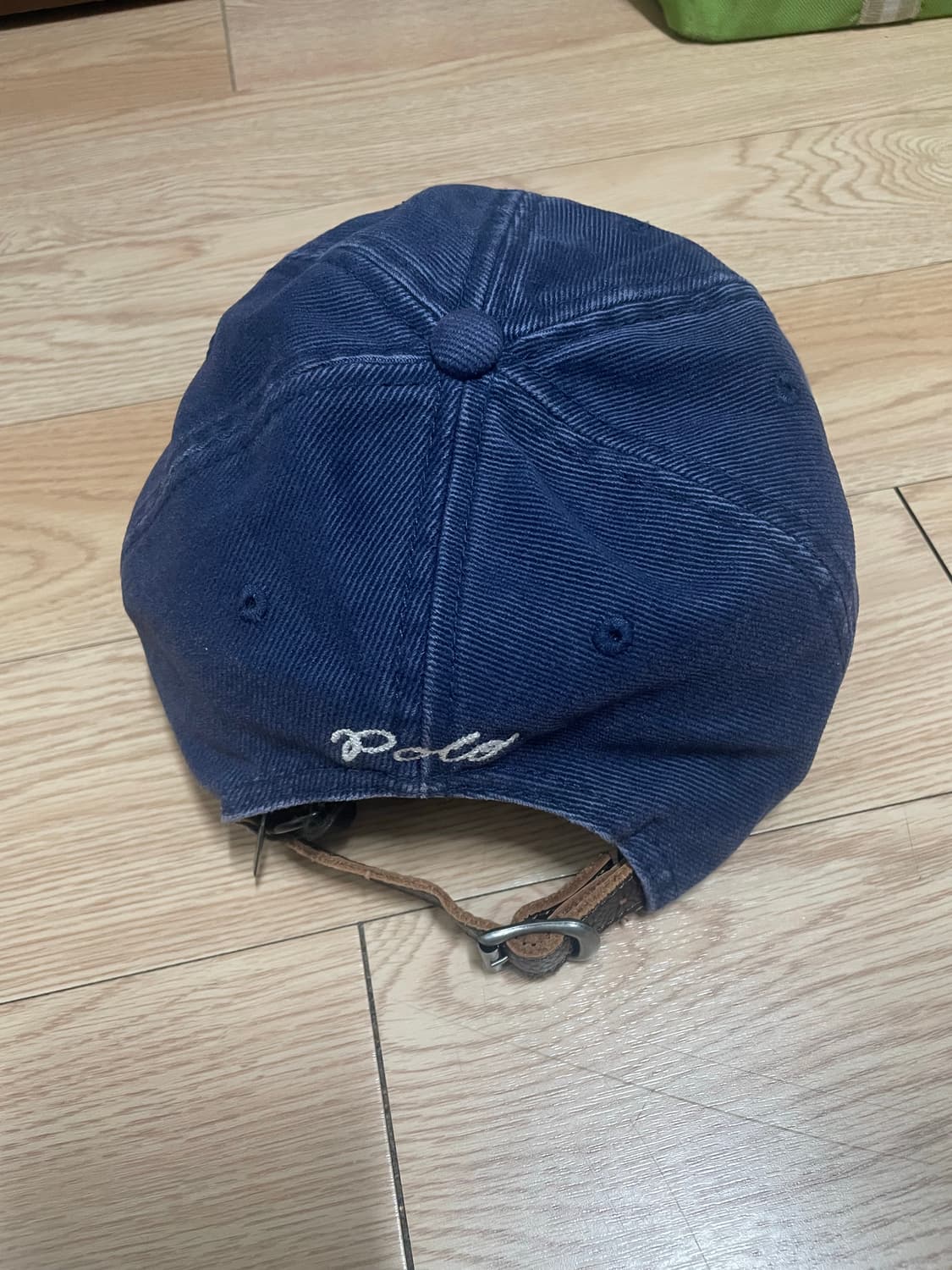 폴로 아플리케 트윌 볼캡(네이비) 상품이미지3