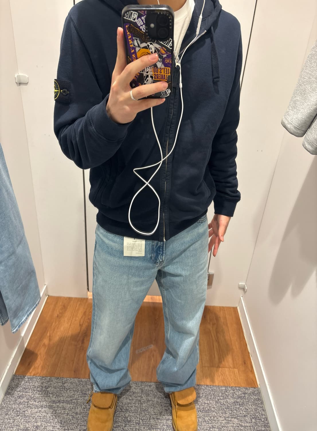 [새상품급✨] 스톤아일랜드 후드집업 M size 상품이미지9