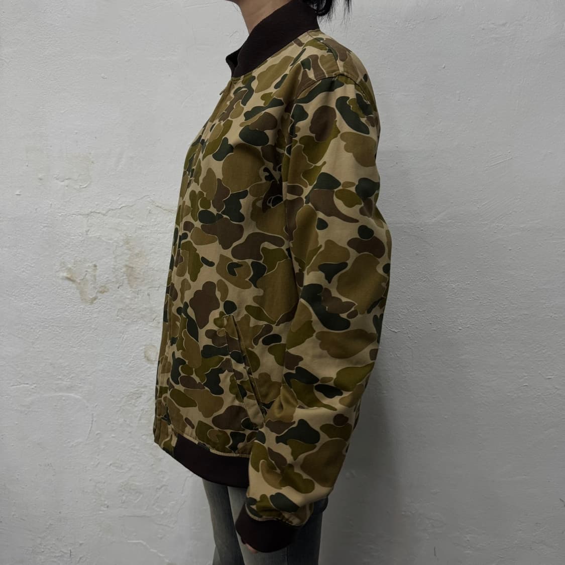 리바이스(Levi's) 카모플라쥬 패턴 코튼 블루종 자켓 상품이미지2