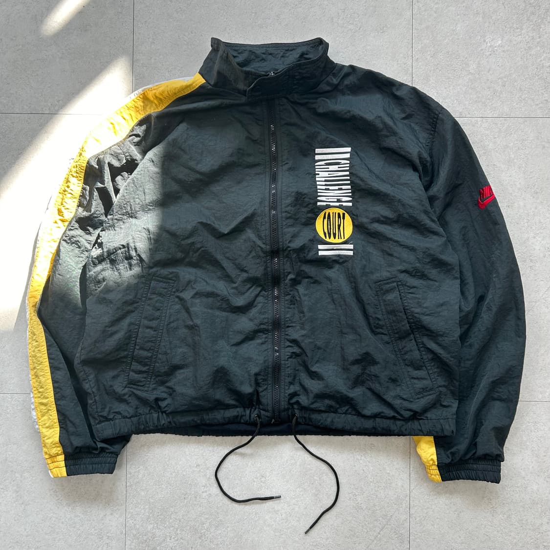 90s OG 나이키 챌린지 코트 윈드브레이커 L 상품이미지2
