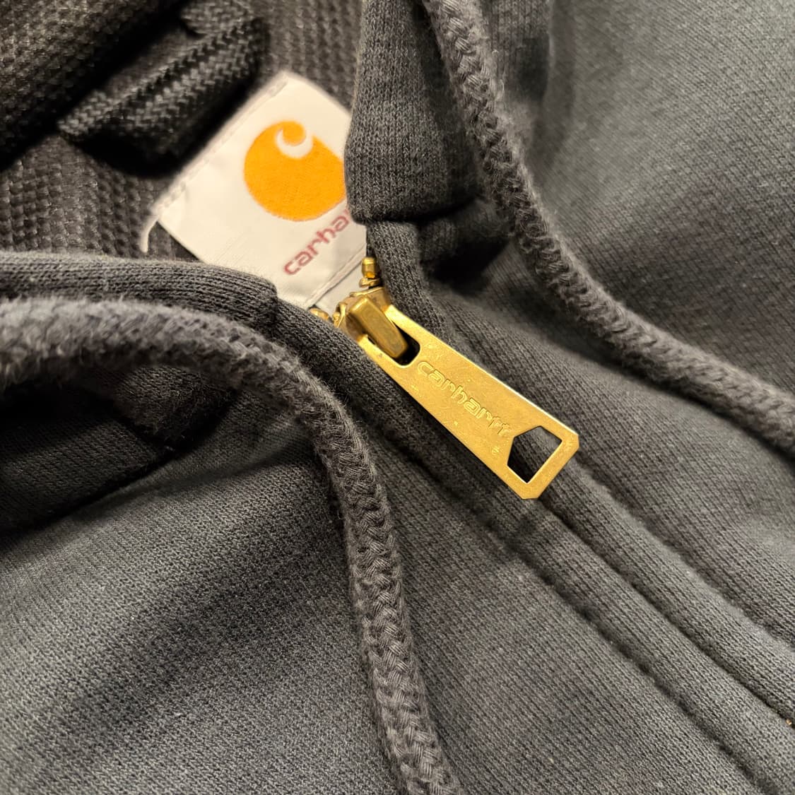 [S] 칼하트 블랙 후드집업 레인 디펜더 D623 상품이미지4