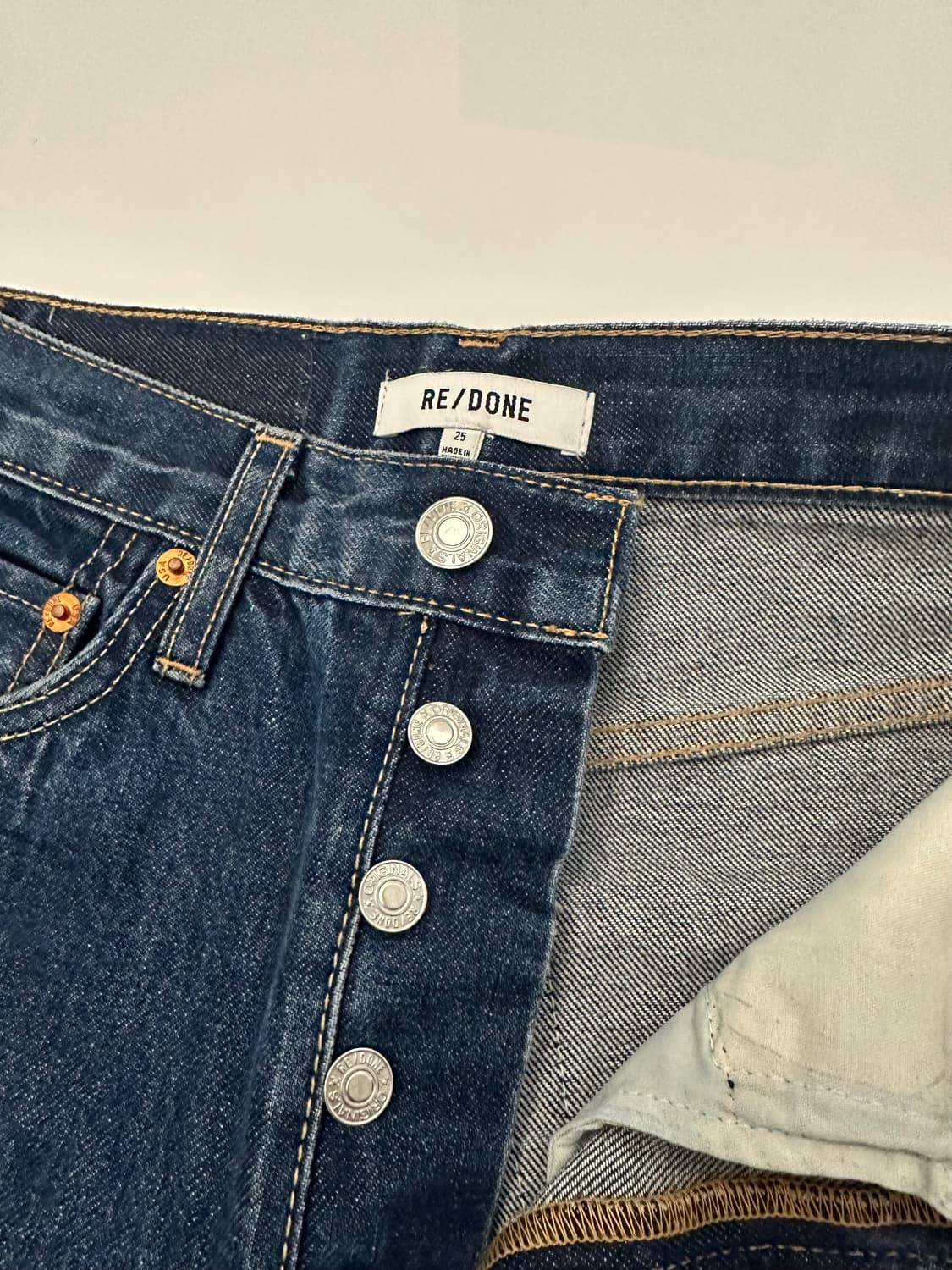 정품 리던 데님 팬츠 상품이미지2
