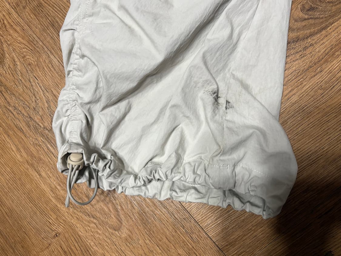 코이세이오 퍼커링팬츠 아이보리 상품이미지3