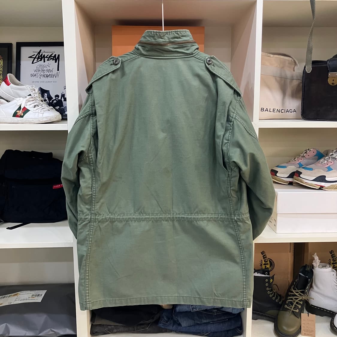 알파인더스트리 카키 M-65 필드 자켓 L 상품이미지3