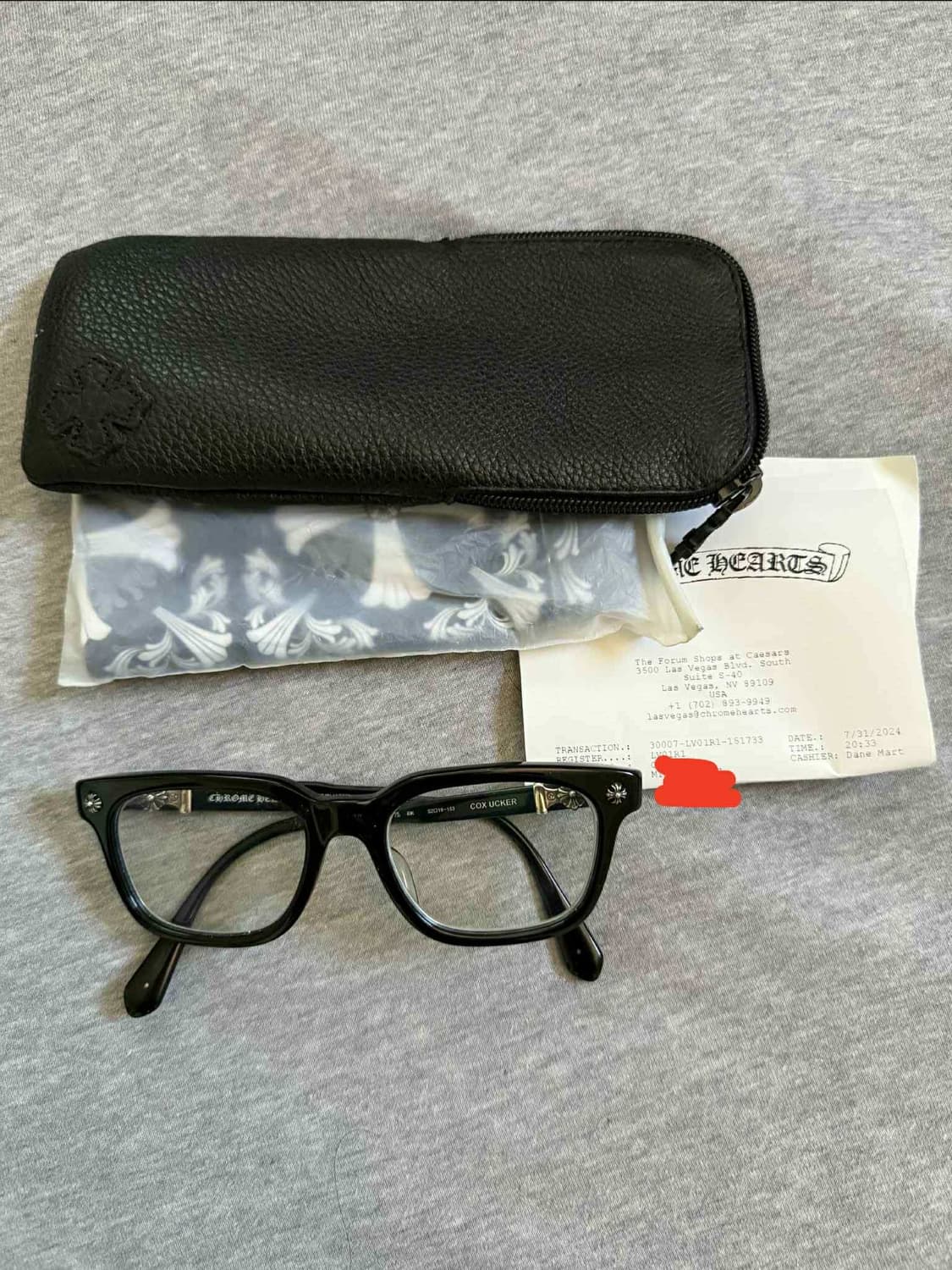 Chrome Heart Cox Ucker Glasses 상품이미지1
