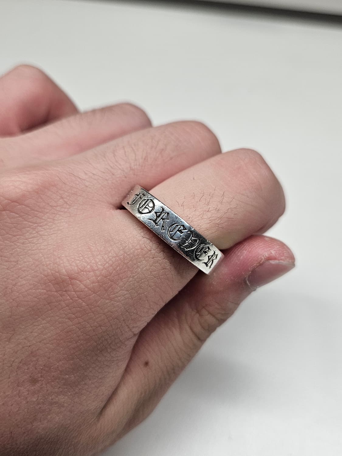 [정품, B+]크롬하츠 포에버링 상품이미지1