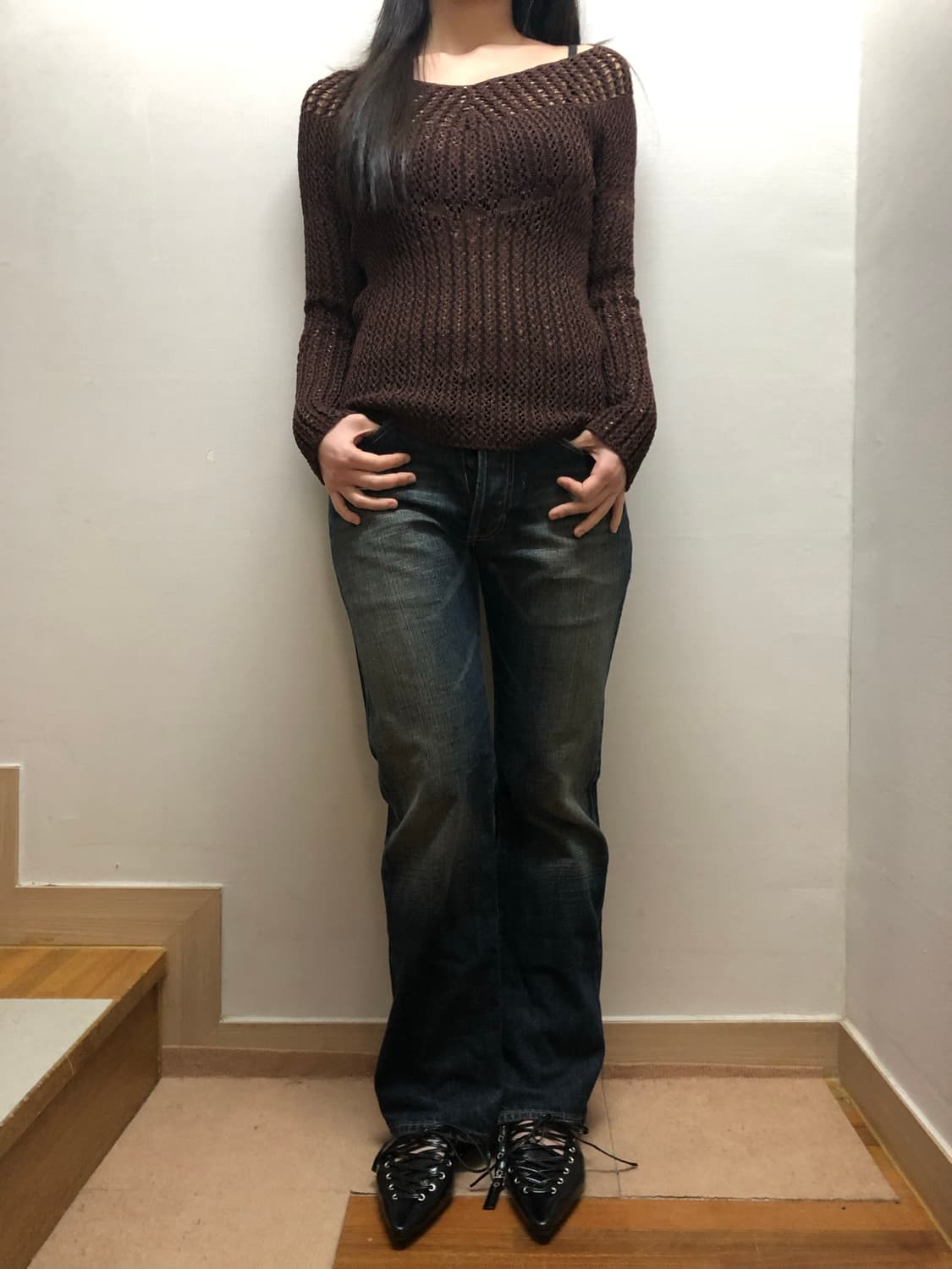 빈티지 갭 슬림 부츠컷 데님 팬츠 상품이미지3