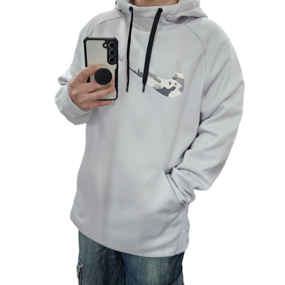 XL 105 나이키 카모 드라이핏 풀오버 후드티 상품이미지1