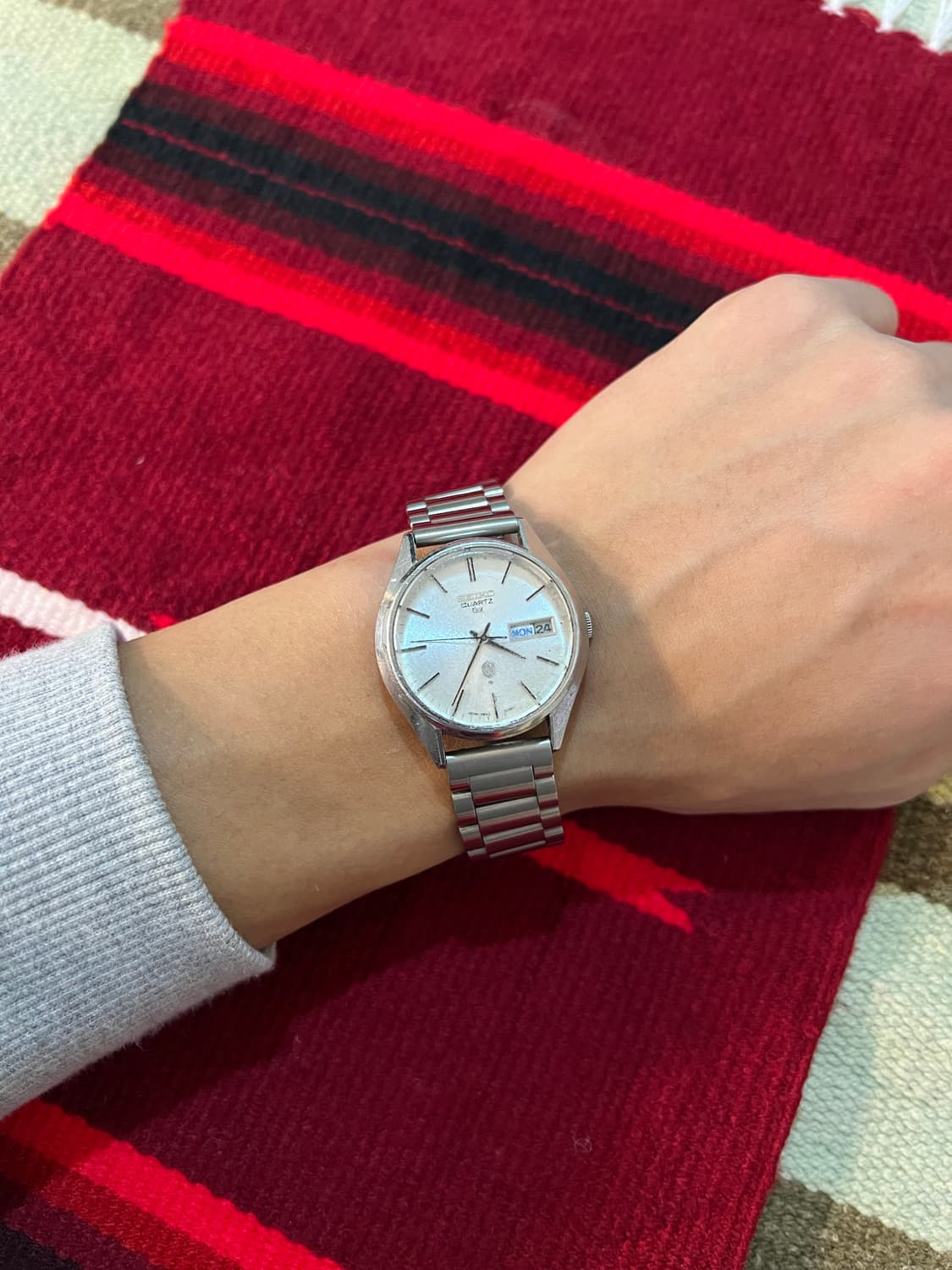 Seiko QZ 80년대 빈티지 워치 상품이미지2