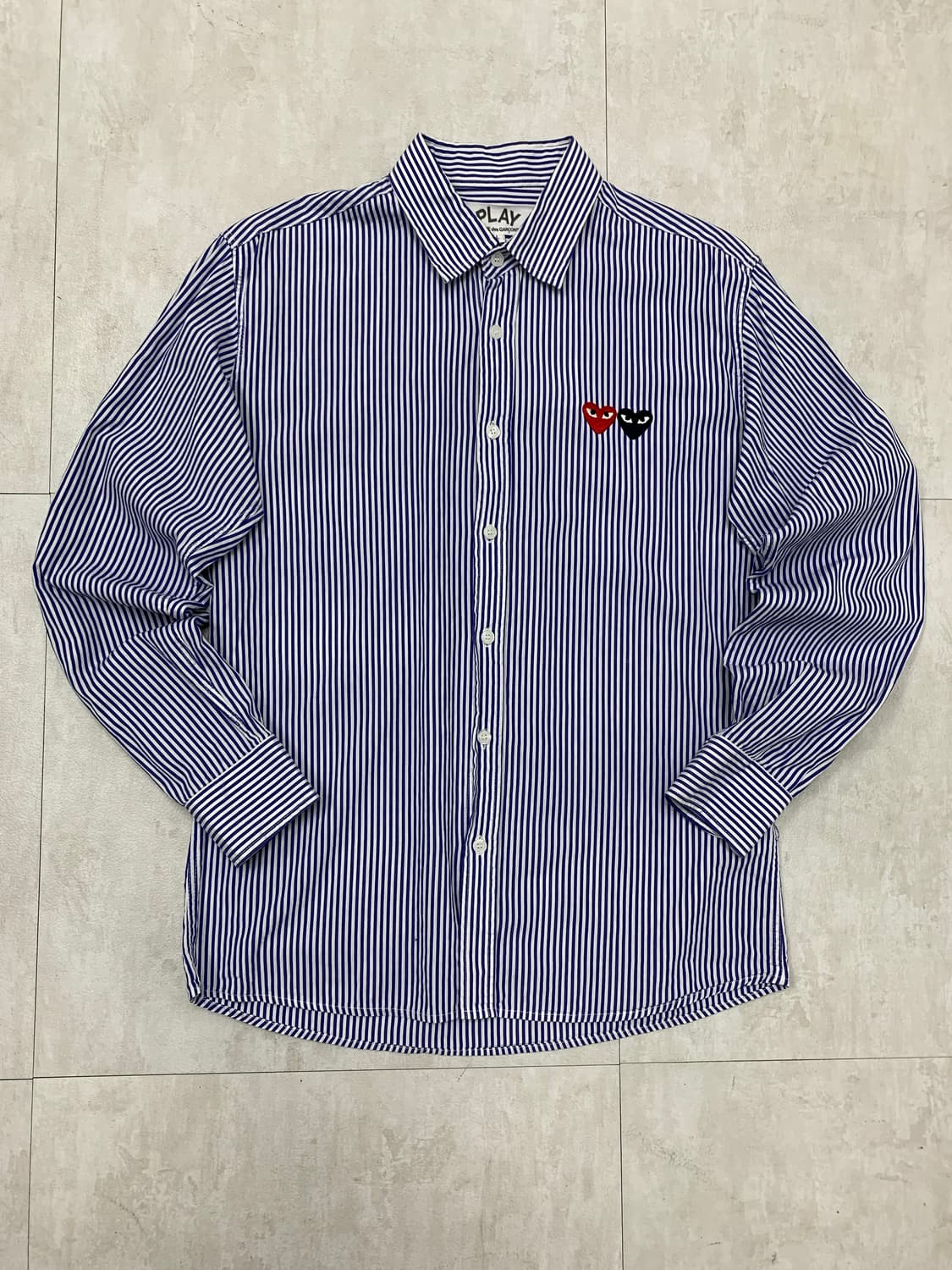 꼼데가르송 스트라이프 셔츠 #638 상품이미지1