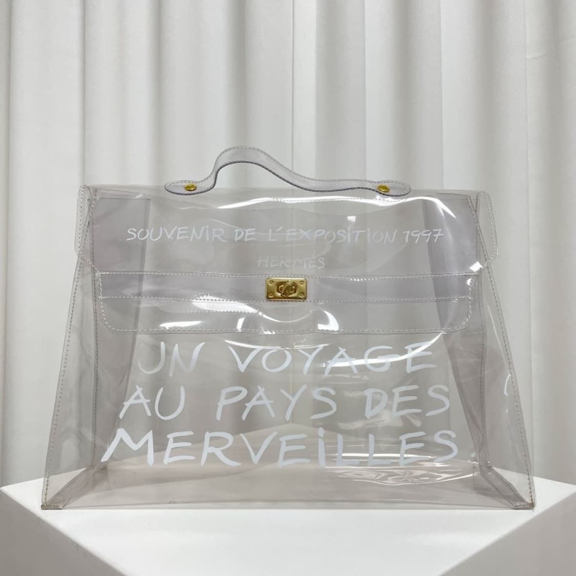 정품 에르메스 1997 pvc 켈리백  상품이미지2