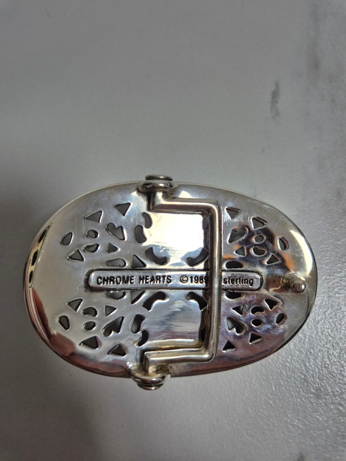 크롬하츠 오발 벨트 버클 1.5 + 스트랩 2개 상품이미지2