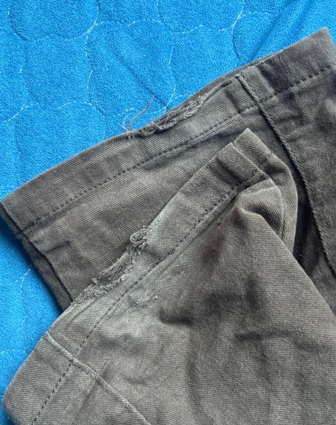 [플라스틱프로덕트] 웨이브 지퍼팬츠 초콜릿S 상품이미지3