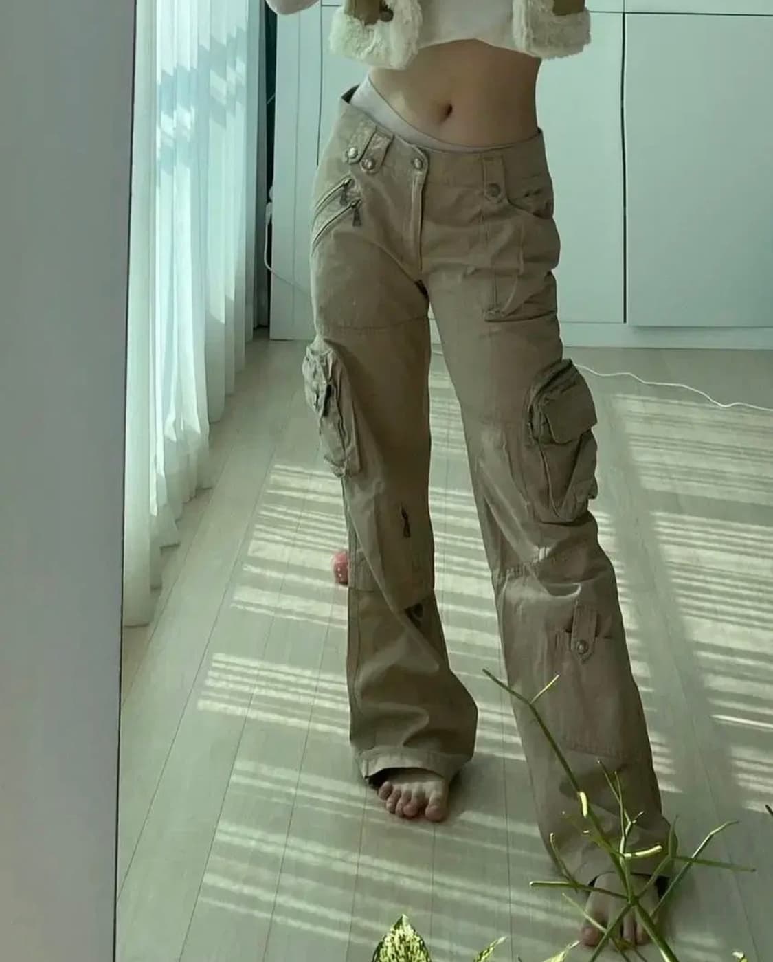 Y2K Japanese vintage cargo pants 상품이미지3