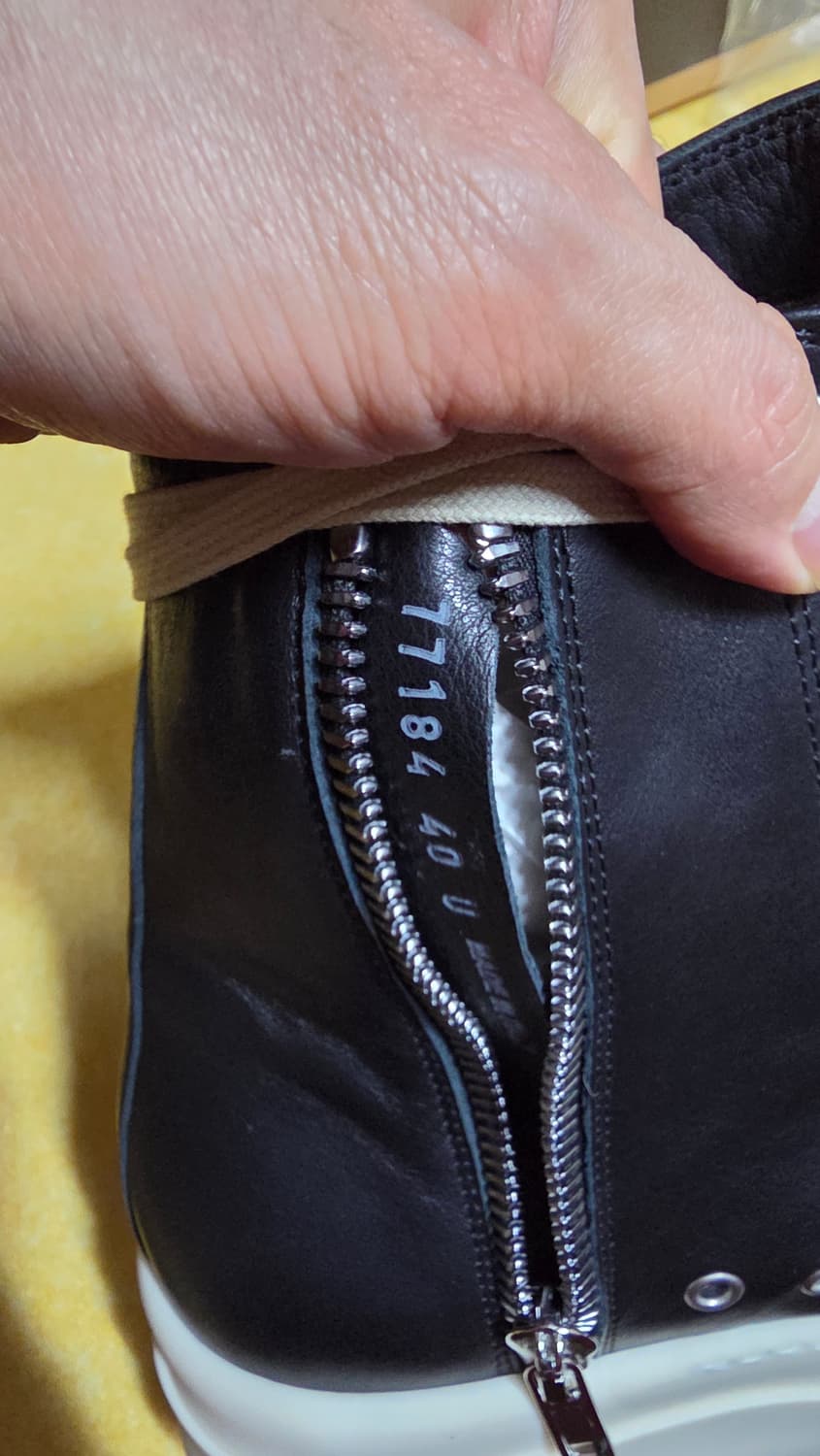 릭오웬스 메가범퍼 라몬즈 40 상품이미지7