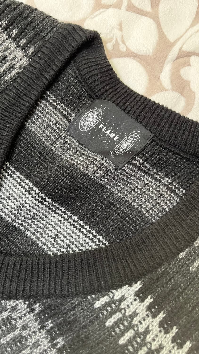 플레어업 6믹스 니트 베스트 차콜믹스 2 상품이미지3