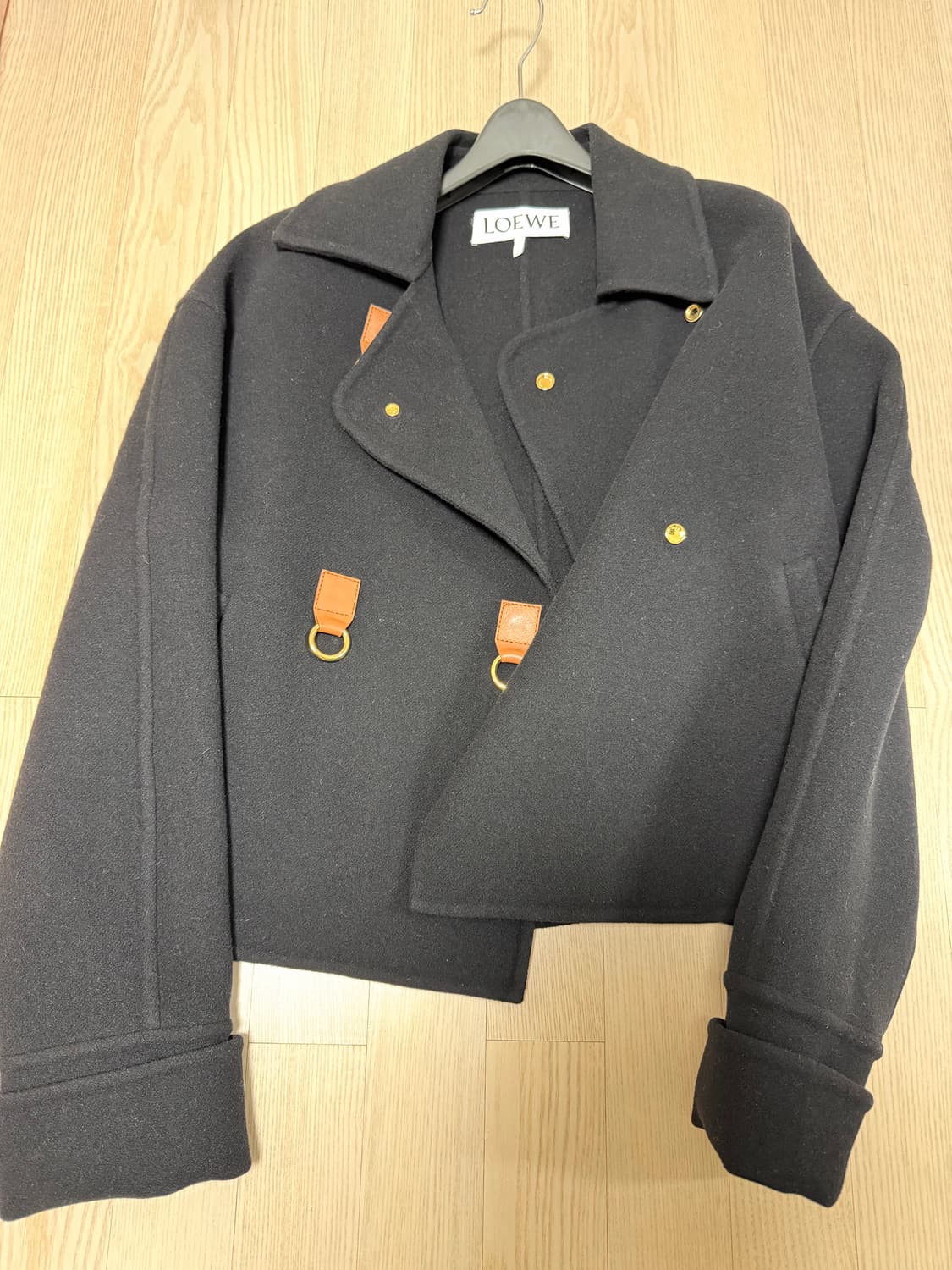 로에베 울 캐시미어 피코트 자켓 상품이미지2