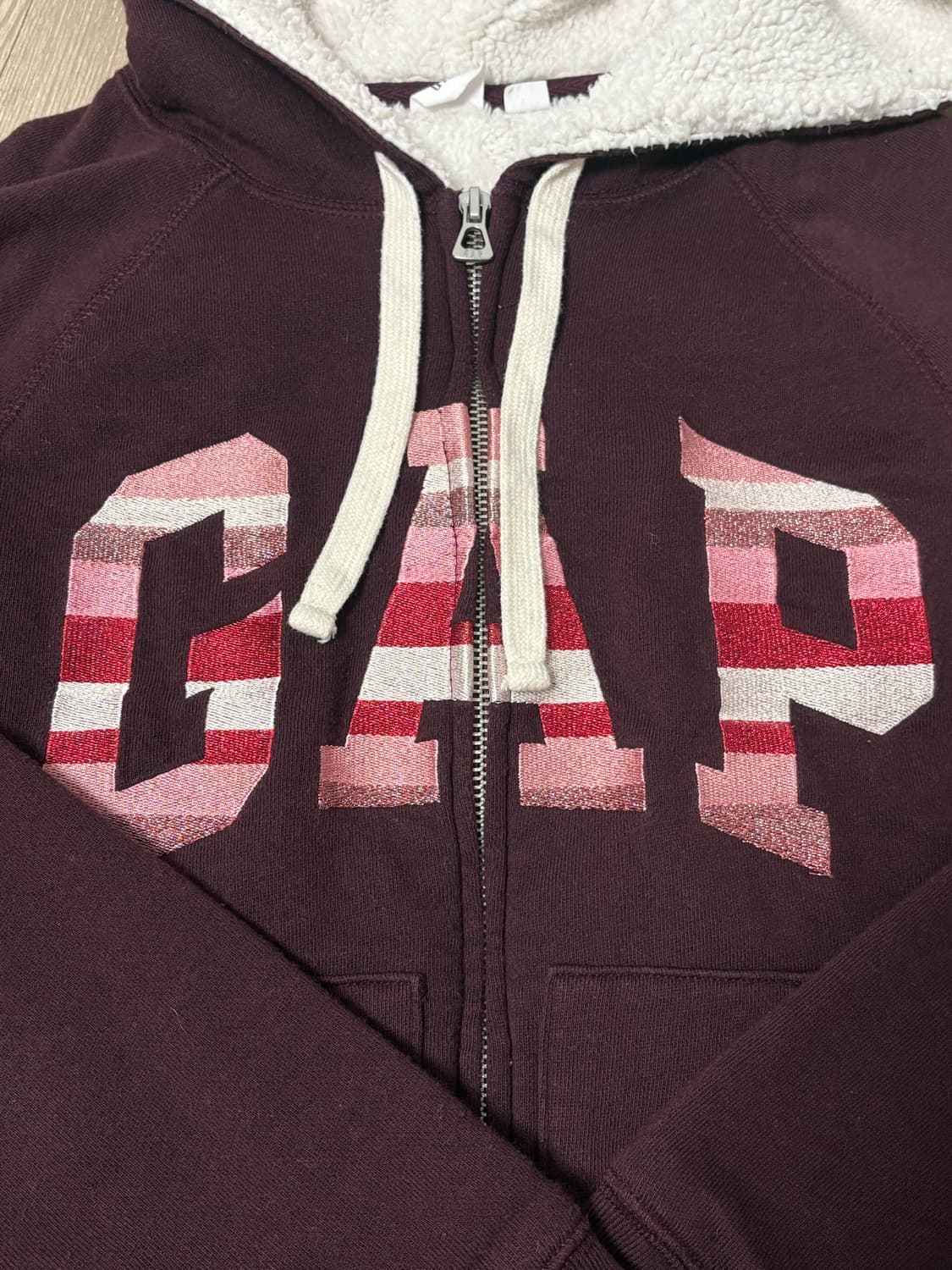 gap 후드집업 양털후드집업 상품이미지2