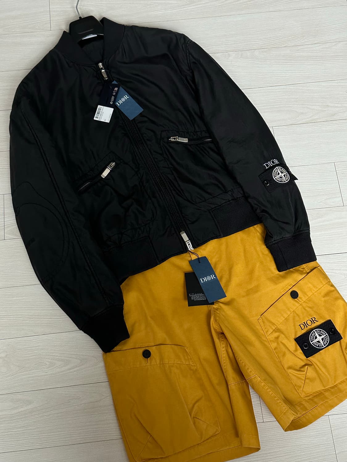스톤아일랜드 x 디올 콜라보 세타 블루종 24fw 50(105) 상품이미지6