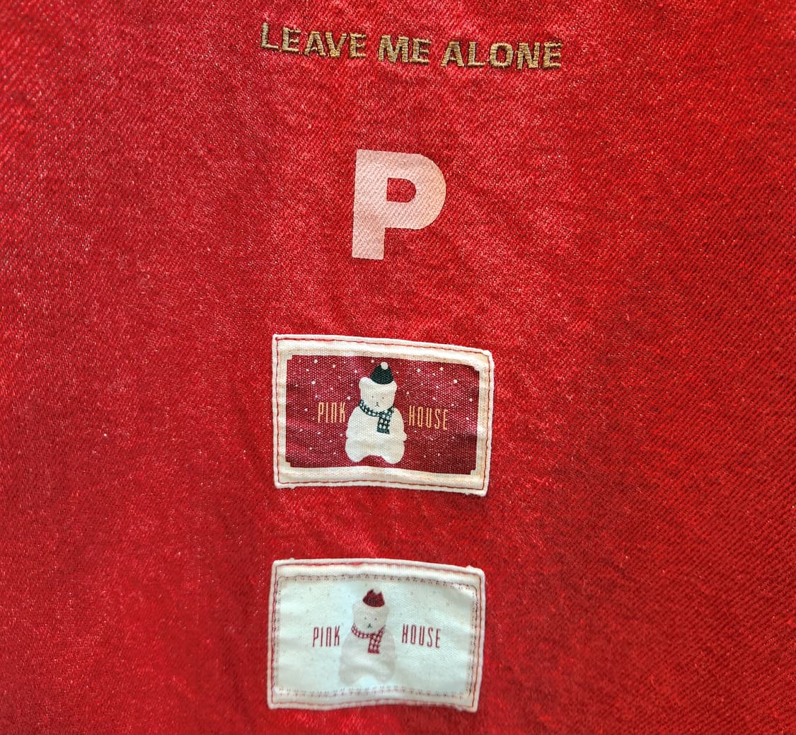 제펜 pink house 핑크 하우스 데님 빈티지 원피스 상품이미지5